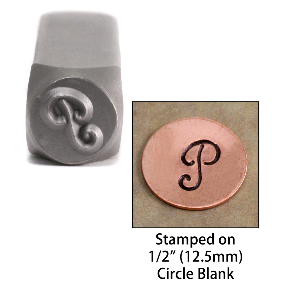 Metal Stamping Tools Monogram Letter "P" 6mm